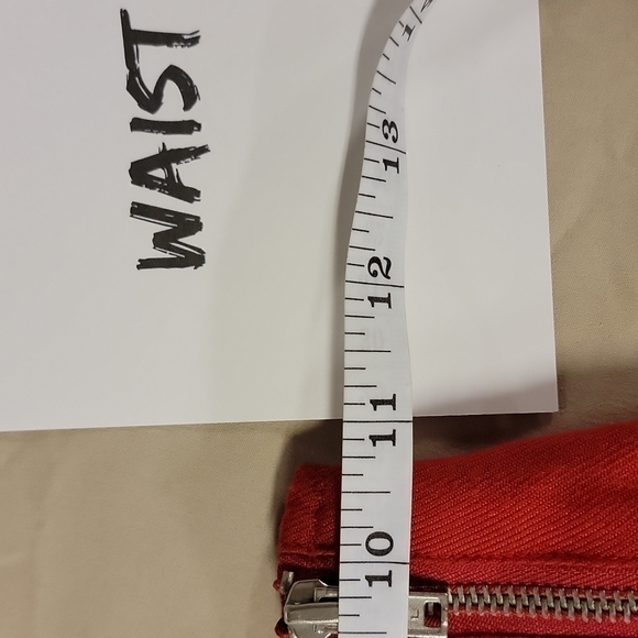 🎓kids Justice School Skirt Sz 6 Red Plaid Skort - Picture 8 of 10